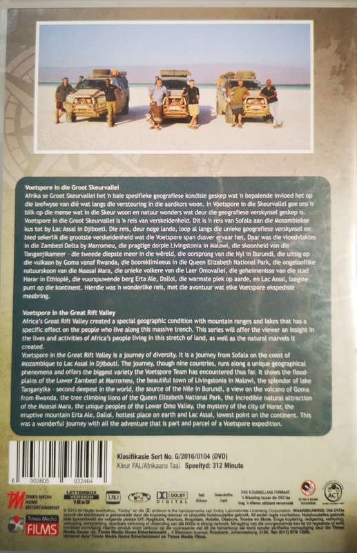 Voetspore 9 - Die Groot Skeurvallei (4-DVD)