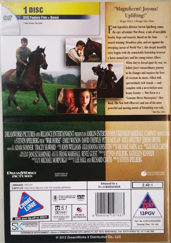 War Horse (DVD) [New]