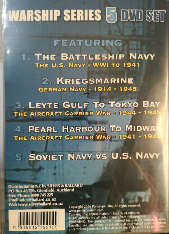 Warship Series (5 DVD Set) [New]