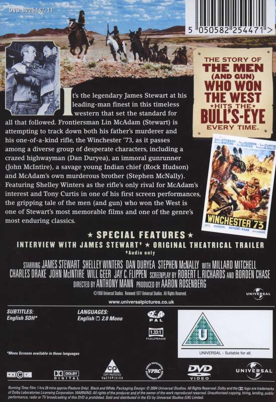 Winchester 73 (DVD) [New]