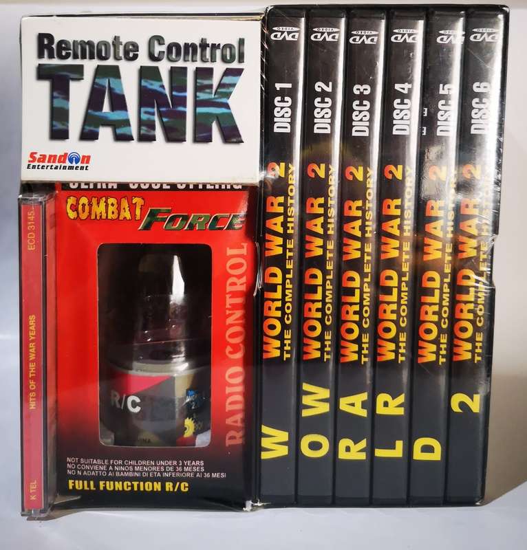 World War 2 - The Complete History + Remote Control Tank (6-DVD) [New]