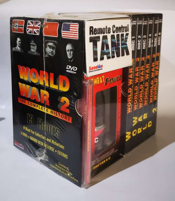 World War 2 - The Complete History + Remote Control Tank (6-DVD) [New]