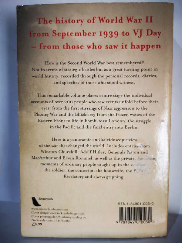 World War II - The Autobiography - By Jon E Lewis (Book)