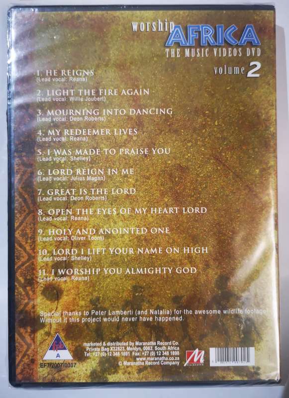Worship Africa - The Music Videos DVD (DVD [New]