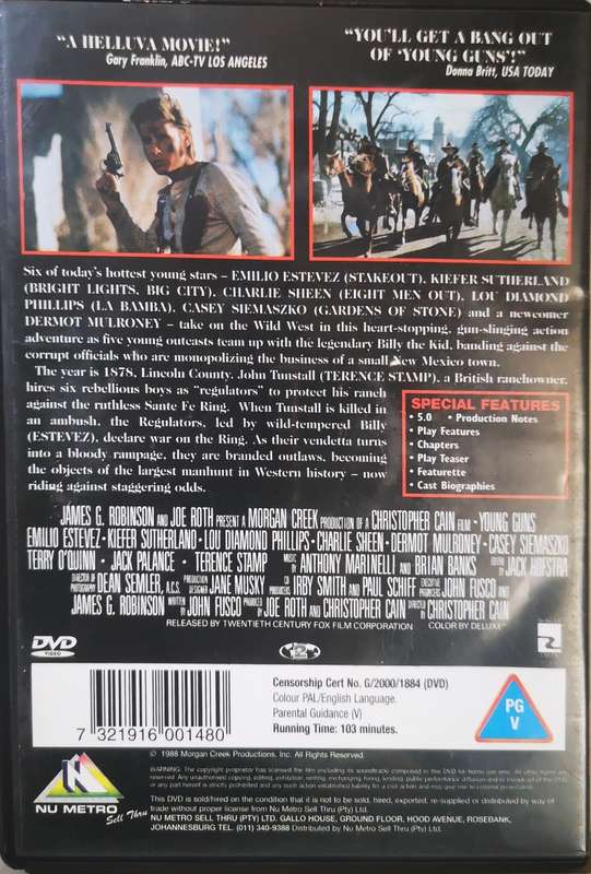 Young Guns (DVD)