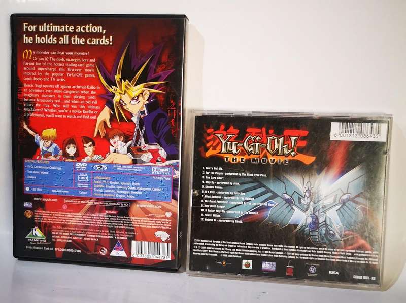 Yu-Gi-Oh! The Movie (DVD) + Yu-Gi-Oh! The Movie Soundtrack (CD) Bundle