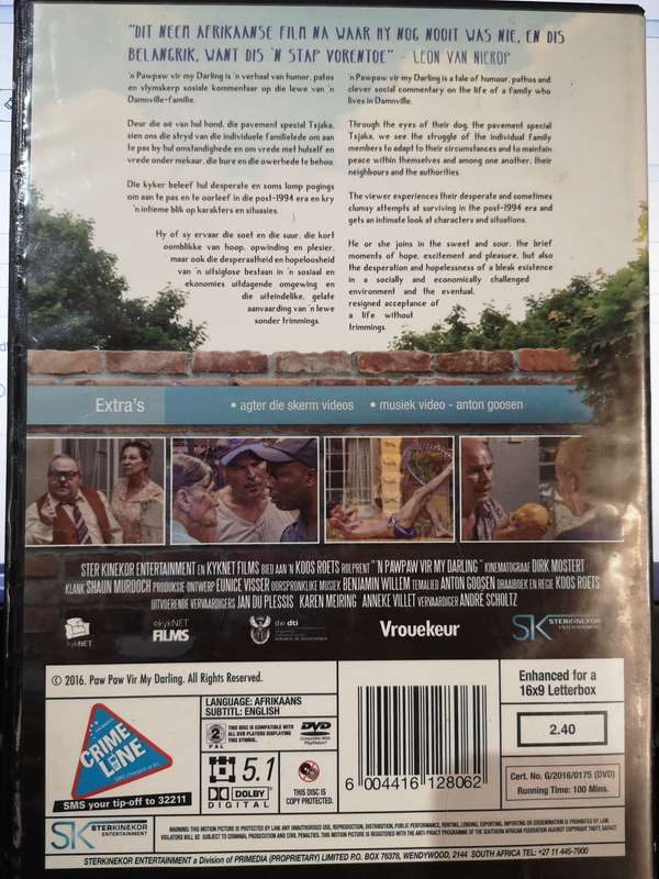n Paw Paw Vir My Darling (DVD)