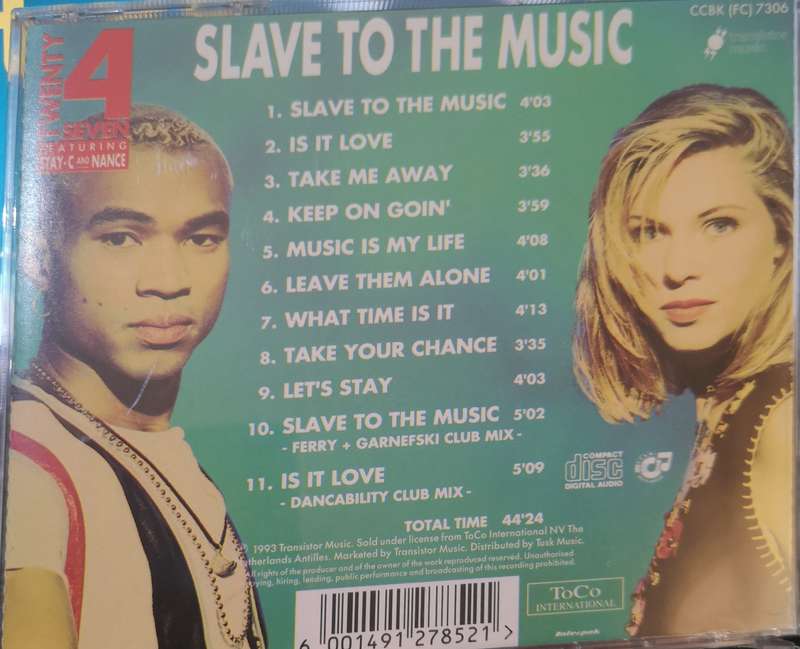 Twenty 4 Seven - Slave To The Music (CD)