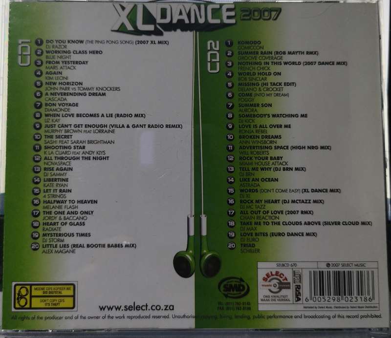 XL Dance 2007 (2-CD) [New!]