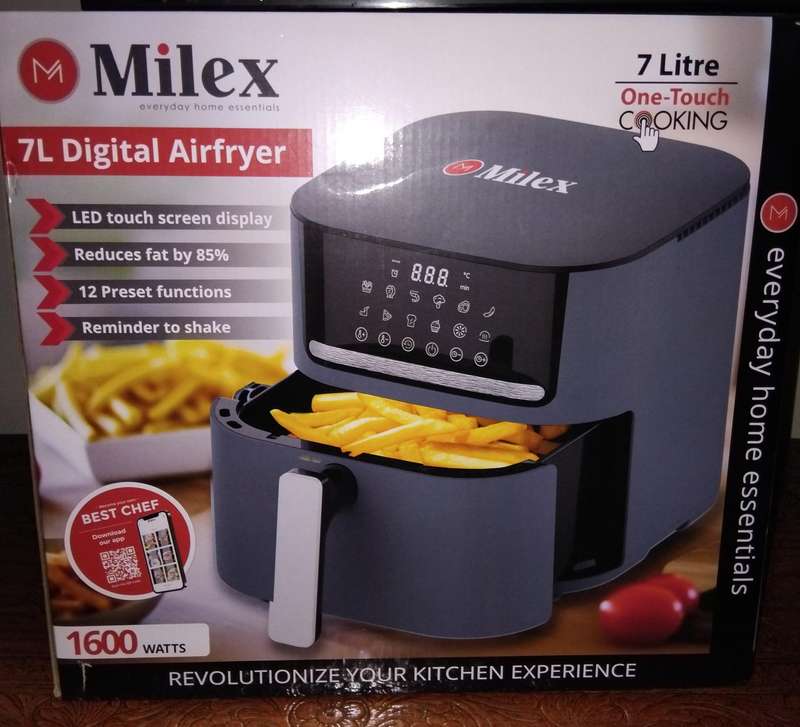 BRAND NEW! Milex 7 Litre Digital Air Fryer