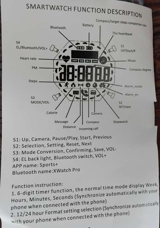 BRAND NEW! SKMEI Model 1512 Men's Smartwatch for sale