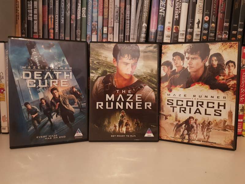 Maze runner dvd bundle (3 dvds)