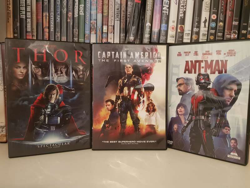Marvel bundle,  Thor, Antman and Captain America