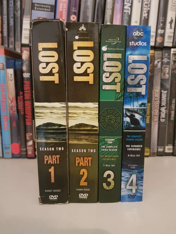 Lost season 1, 2 ,3 and 4 bundle