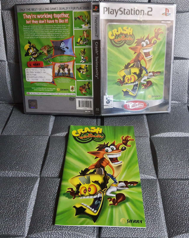 PS2 Crash Twinsanity Game Used