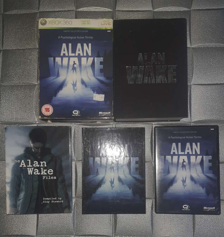 Xbox 360 Alan Wake Limited Collectors Edition Used