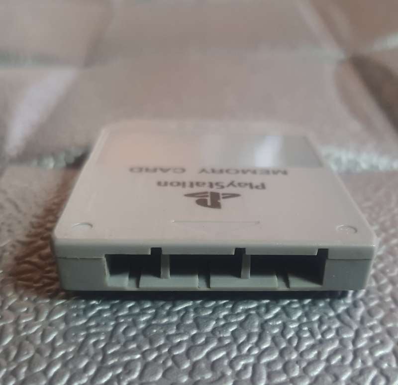 PS1 Memory Card Used