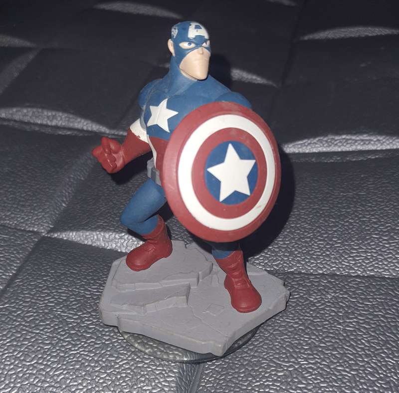 Captain America Disney Infinity Figurine Used