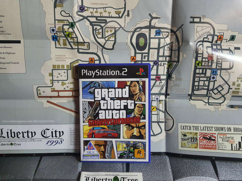 PS2 Grand Theft Auto Liberty City Stories Game Used