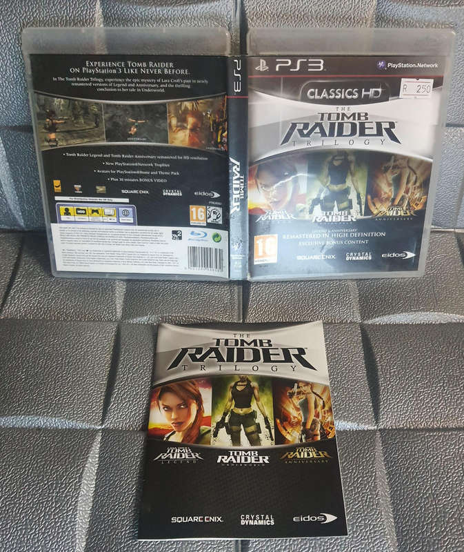 The Tomb Raider Trilogy PS3 Game Used