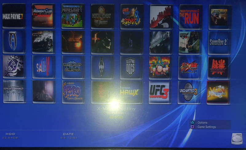 PS3 Slim 1TB Console Soft Modded 80 Games Loaded