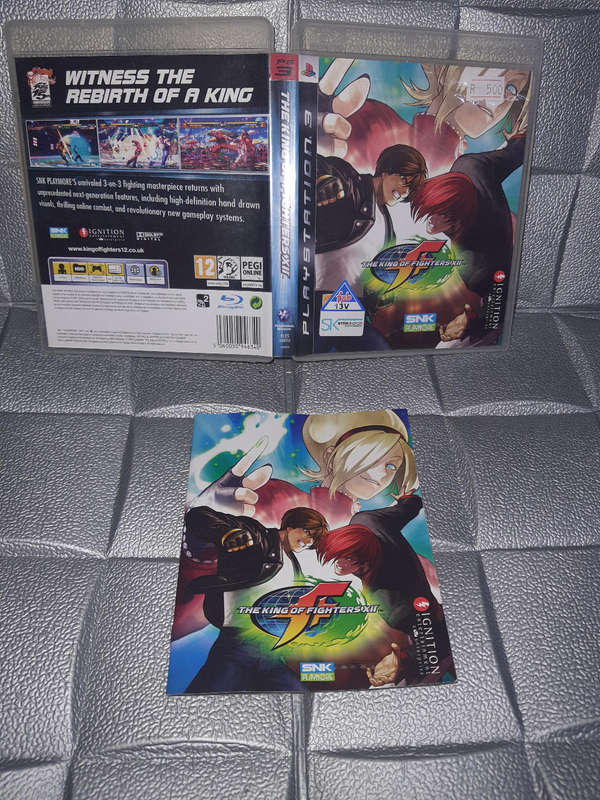 PS3 King of Fighters XII Game Used