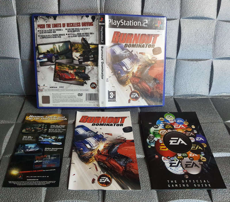 PS2 Burnout Dominator Game Used