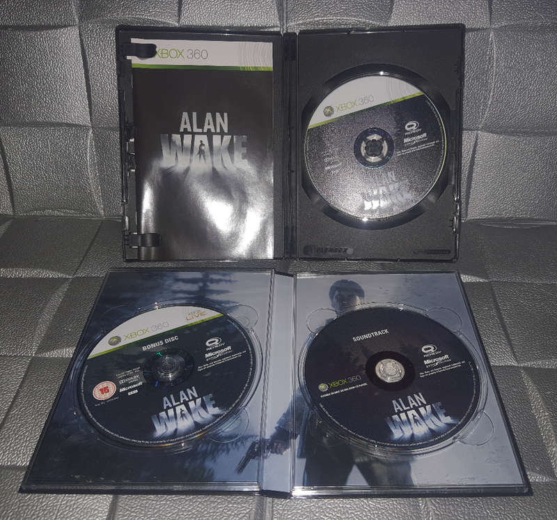 Xbox 360 Alan Wake Limited Collectors Edition Game Used