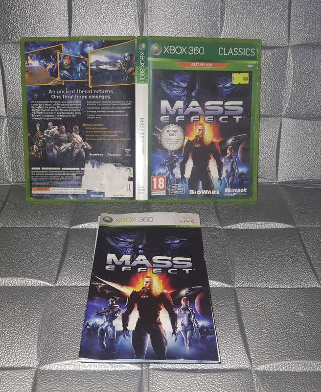 Xbox 360 Mass Effect Game Used