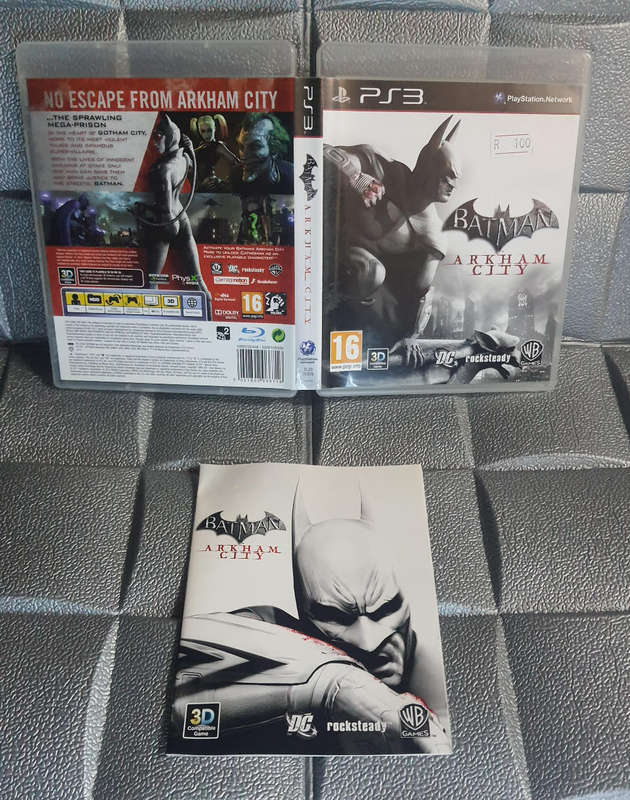 Batman Arkham City PS3 Game Used