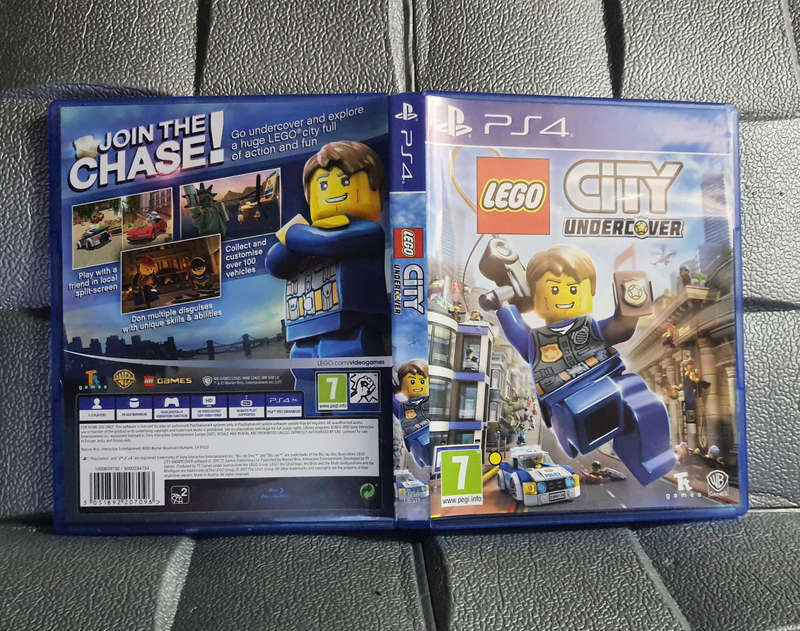 PS4 Lego City Undercover Game Used
