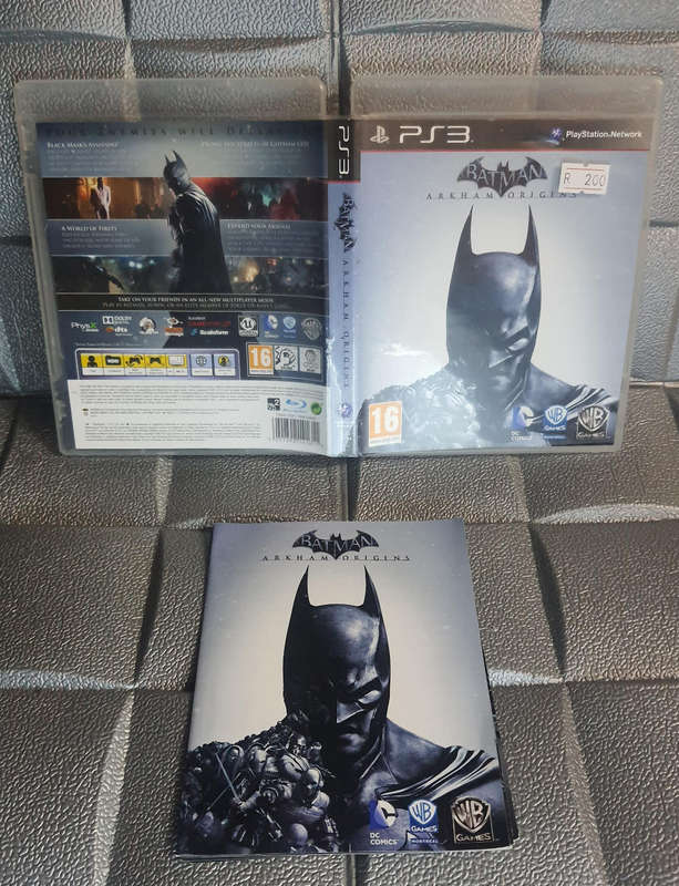 Batman Arkham Origins PS3 Game Used