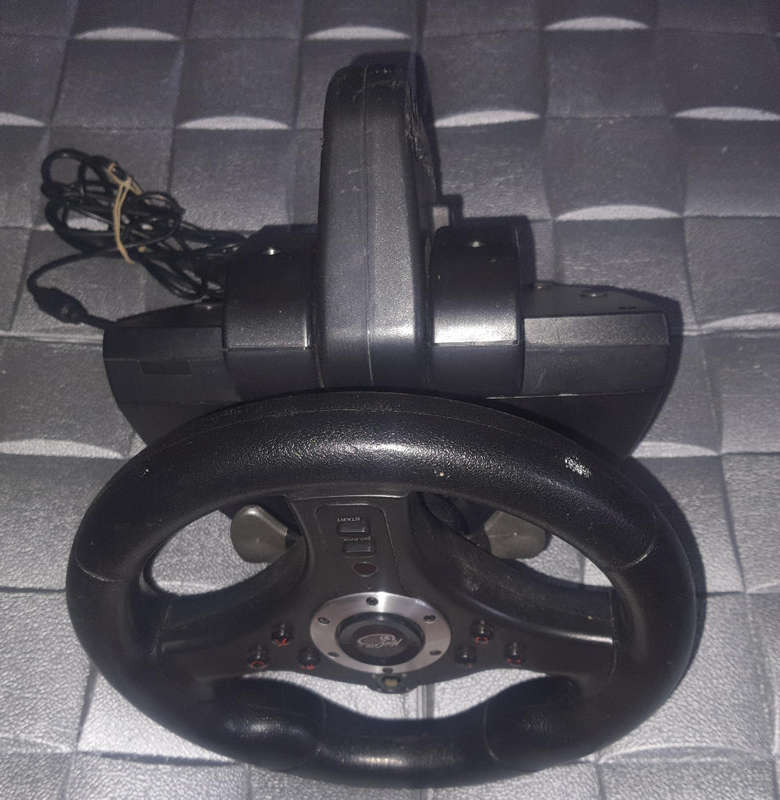 MadCatz USB Steering Wheel Used