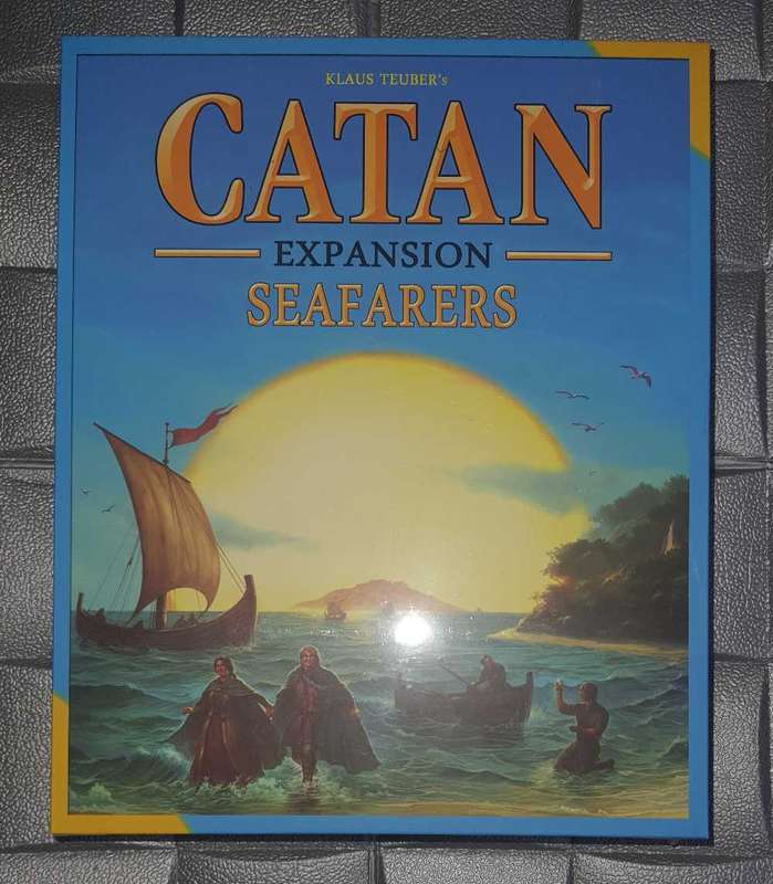 Catan Seafarers Expanssion (With Plastic Play Pieces) Brand New