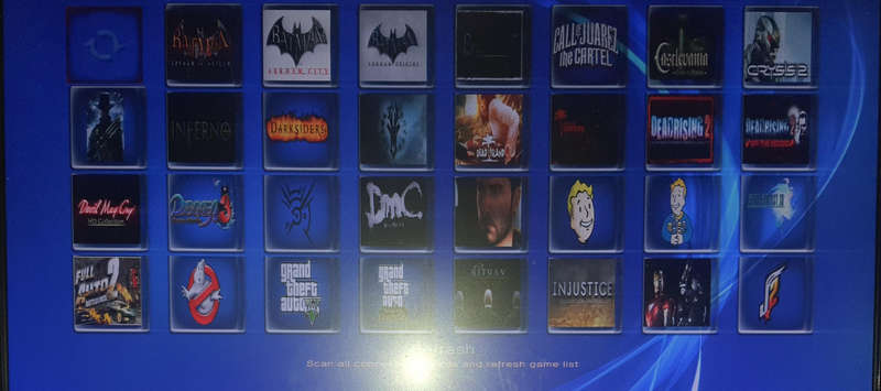 PS3 Slim 1TB Console Soft Modded 80 Games Loaded