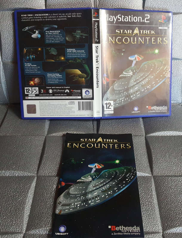 PS2 Star Trek Encounters Game Used