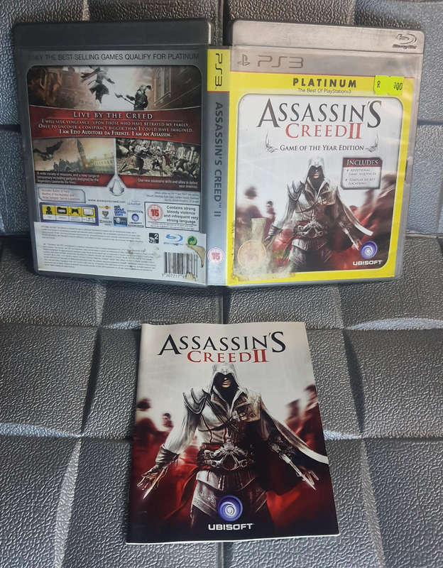 Assassin's Creed II GOTY PS3 Game Used
