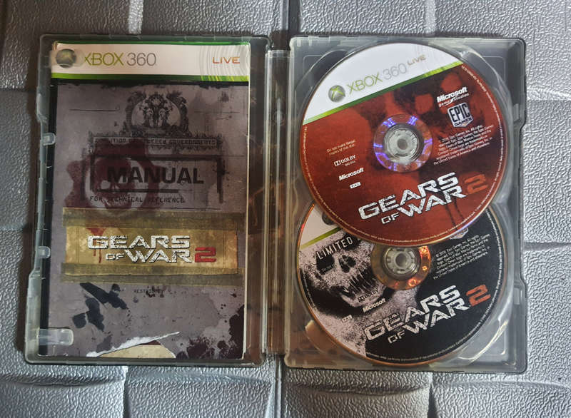Xbox 360 Gears of War 2 in Steelbook Game Used