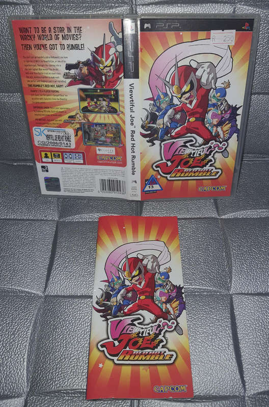 Viewtiful Joe Red Hot Rumble PSP Game Used