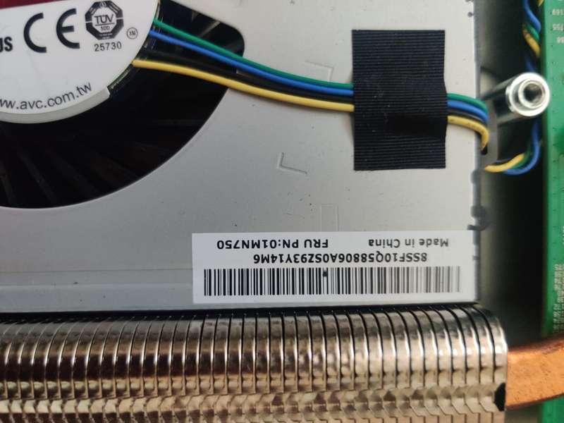 Lenovo Thinkcentre M920z Fan PN: 01MN750 (See pics)