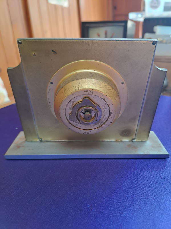Junghans desk clock art deco