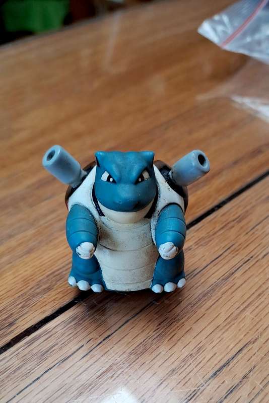 Nintendo Pokemon roller  slider Blastoise - rolling- 1999