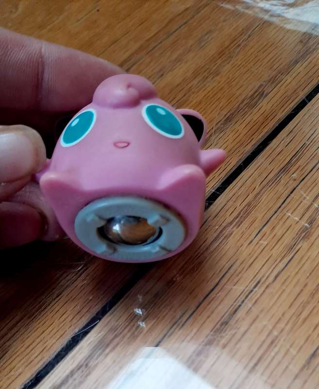 Nintendo Pokemon roller  slider Jigglypuf - rolling- 1999