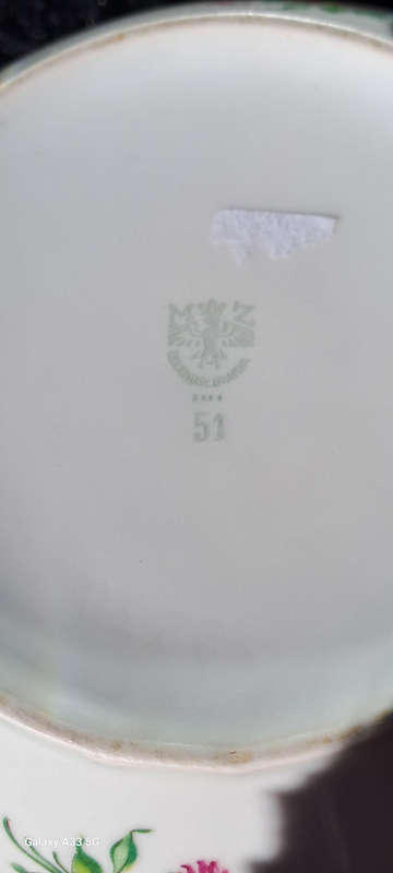 Lovely floral MZ Czechoslovakia porcelain tureen