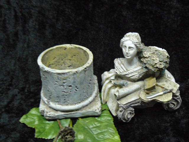 RESIN ANGEL TRINKET BOX