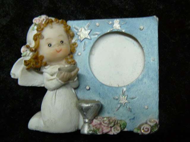 RESIN ANGEL PHOTO FRAME