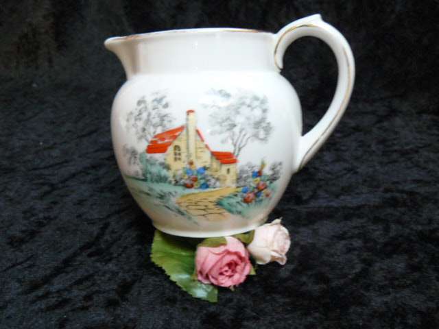 PORCELAIN MILK JUG T K THUNY CZECHOSLOVAKIA