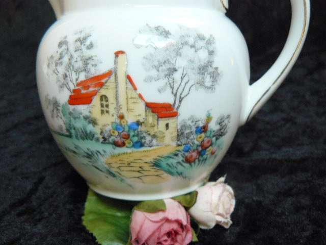 PORCELAIN MILK JUG T K THUNY CZECHOSLOVAKIA