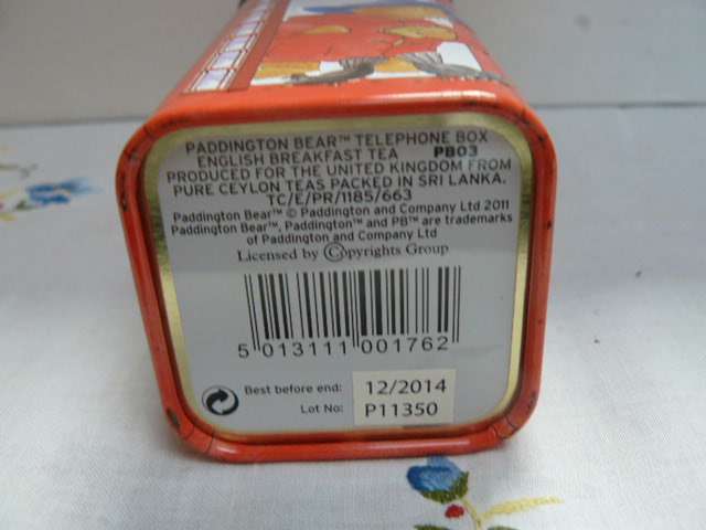 PADINGTON BEAR COLLECTABLE TIN