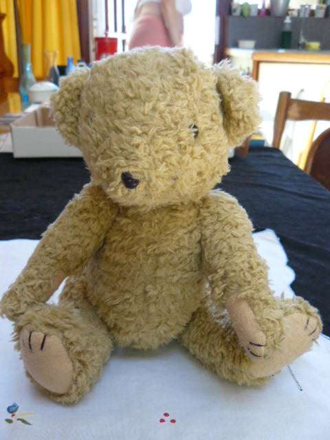 VERY OLD TEDDY MOVABLE LIMBS